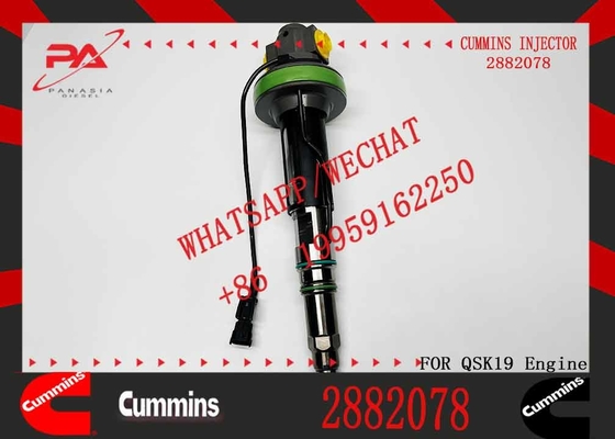 2882078 Fuel Injector 0986435613 Diesel Engine Fuel Injector 2882078 0986435613 for Cum-mins QSK19 QSK60 Engine