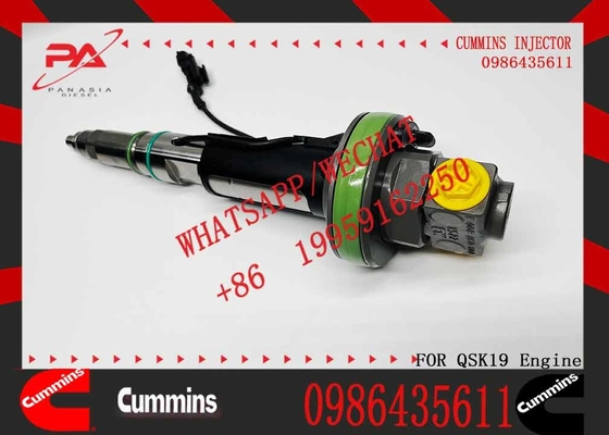 Cummins Engine Mechanical Engineering Parts QSK60 Fuel Injector 4964173 0986435611