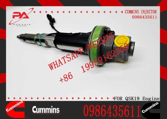 Cummins Engine Mechanical Engineering Parts QSK60 Fuel Injector 4964173 0986435611