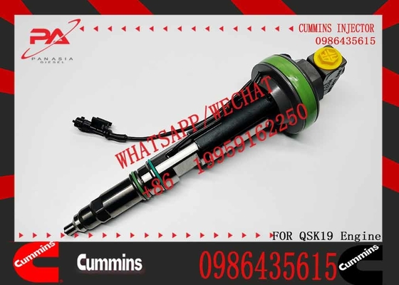 Engineering Machinery QSK19 Truck Engine System Accessories 0986435615 Diesel Fuel Injector
