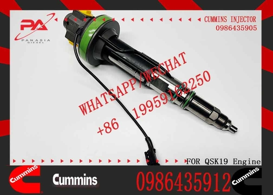 4964172 Fuel Injector 0986435912 Diesel Engine Fuel Injector 0986435912 4964172 for C-ummins QSK19 QSK38 QSK50 QSK60 Engine