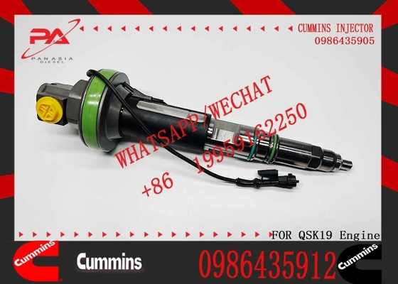4964172 Fuel Injector 0986435912 Diesel Engine Fuel Injector 0986435912 4964172 for C-ummins QSK19 QSK38 QSK50 QSK60 Engine