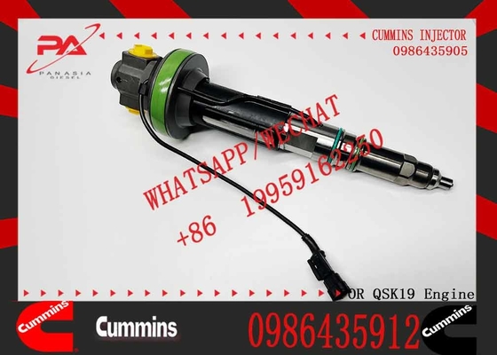 4964172 Fuel Injector 0986435912 Diesel Engine Fuel Injector 0986435912 4964172 for C-ummins QSK19 QSK38 QSK50 QSK60 Engine