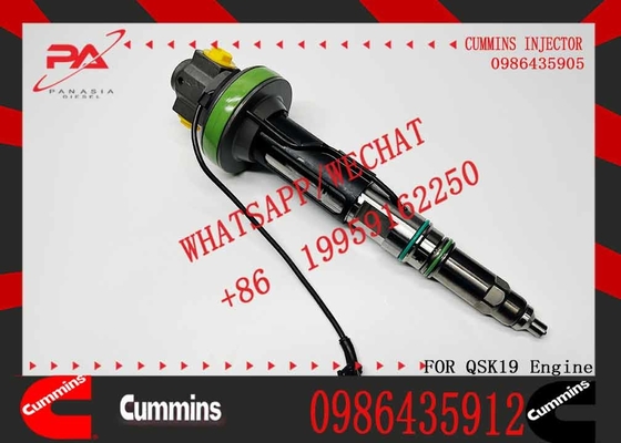 4964172 Fuel Injector 0986435912 Diesel Engine Fuel Injector 0986435912 4964172 for C-ummins QSK19 QSK38 QSK50 QSK60 Engine