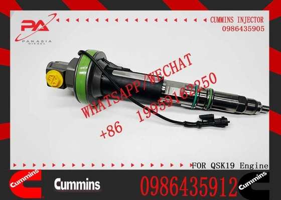 4964172 Fuel Injector 0986435912 Diesel Engine Fuel Injector 0986435912 4964172 for C-ummins QSK19 QSK38 QSK50 QSK60 Engine