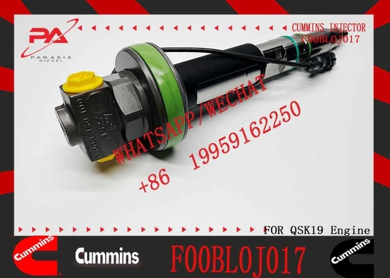 4964172 F00BL0J013 F00BLOJ017 Fuel Injector Diesel Injector for Cummins K19 KTA19 QSK19 QSK50 QSK38 Engine