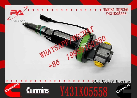 Construction Machinery PartsFuel Injector for QSK19 Diesel 2867148 Y431K05248 Y431K05558 4964170 for CUMMINS Diesel Engine
