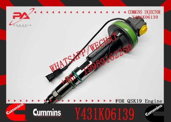 Construction Machinery PartsFuel Injector for QSK19 Diesel 2867148 Y431K05248 Y431K06139 4964170 for CUMMINS Diesel Engine