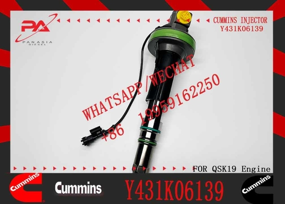 Construction Machinery PartsFuel Injector for QSK19 Diesel 2867148 Y431K05248 Y431K06139 4964170 for CUMMINS Diesel Engine