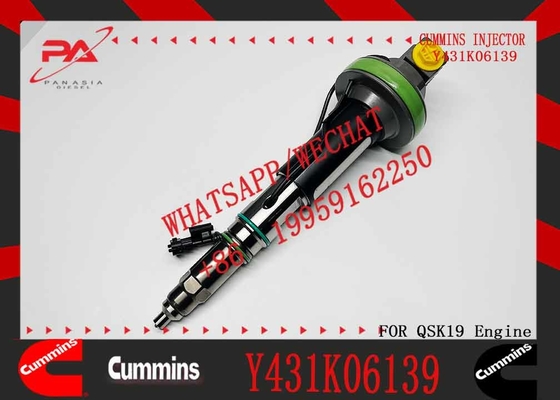 Construction Machinery PartsFuel Injector for QSK19 Diesel 2867148 Y431K05248 Y431K06139 4964170 for CUMMINS Diesel Engine