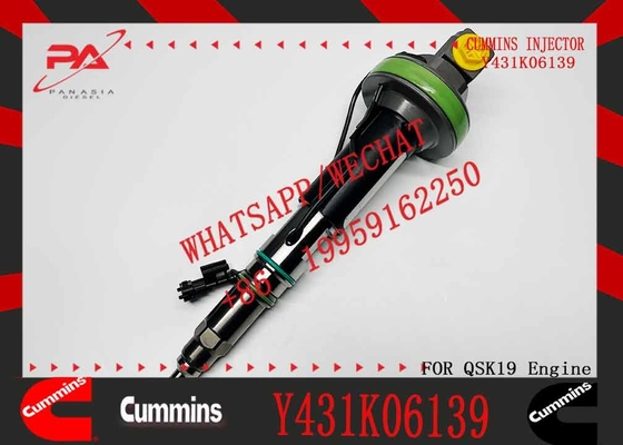 Construction Machinery PartsFuel Injector for QSK19 Diesel 2867148 Y431K05248 Y431K06139 4964170 for CUMMINS Diesel Engine