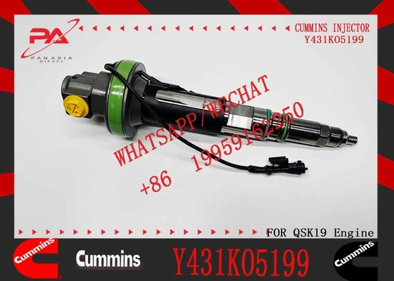 Construction Machinery PartsFuel Injector for QSK19 Diesel 2867148 Y431K05248 Y431K06139 4964170 for CUMMINS Diesel Engine