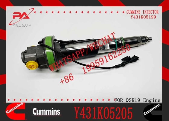 Construction Machinery PartsFuel Injector for QSK19 Diesel 2867148 Y431K05248 Y431KO5205 4964170 for CUMMINS Diesel Engine