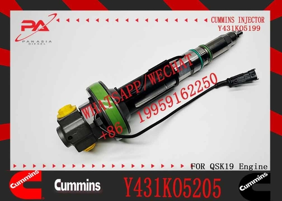Construction Machinery PartsFuel Injector for QSK19 Diesel 2867148 Y431K05248 Y431KO5205 4964170 for CUMMINS Diesel Engine