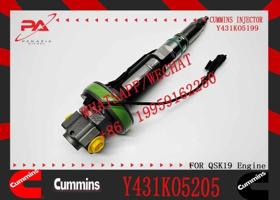 Construction Machinery PartsFuel Injector for QSK19 Diesel 2867148 Y431K05248 Y431KO5205 4964170 for CUMMINS Diesel Engine