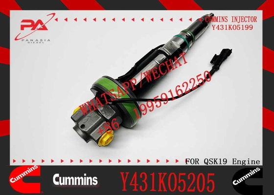 Construction Machinery PartsFuel Injector for QSK19 Diesel 2867148 Y431K05248 Y431KO5205 4964170 for CUMMINS Diesel Engine