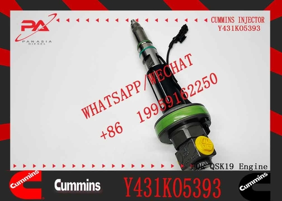 Construction Machinery PartsFuel Injector for QSK19 Diesel 2867148 Y431K05248 Y431KO5393 4964170 for CUMMINS Diesel Engine