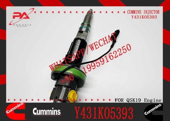 Construction Machinery PartsFuel Injector for QSK19 Diesel 2867148 Y431K05248 Y431KO5393 4964170 for CUMMINS Diesel Engine