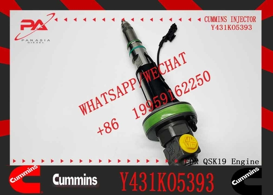 Construction Machinery PartsFuel Injector for QSK19 Diesel 2867148 Y431K05248 Y431KO5393 4964170 for CUMMINS Diesel Engine