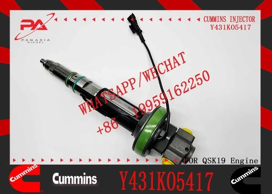 Construction Machinery PartsFuel Injector for QSK19 Diesel 2867148 Y431K05248 Y431KO5417 4964170 for CUMMINS Diesel Engine