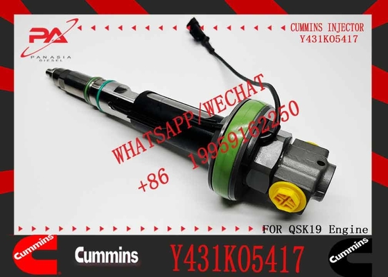Construction Machinery PartsFuel Injector for QSK19 Diesel 2867148 Y431K05248 Y431KO5417 4964170 for CUMMINS Diesel Engine