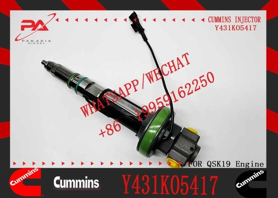 Construction Machinery PartsFuel Injector for QSK19 Diesel 2867148 Y431K05248 Y431KO5417 4964170 for CUMMINS Diesel Engine