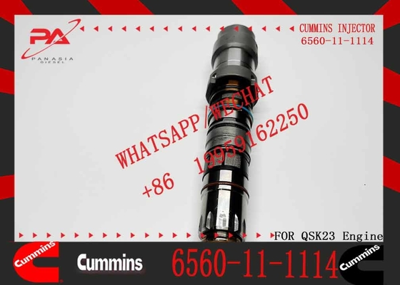 6560-11-1114 6560-11-1110 Fuel diesel Injector 6560-11-1111 6560-11-1112 SA6D170E-3 Engine Injector for Komatsu PC1250-7