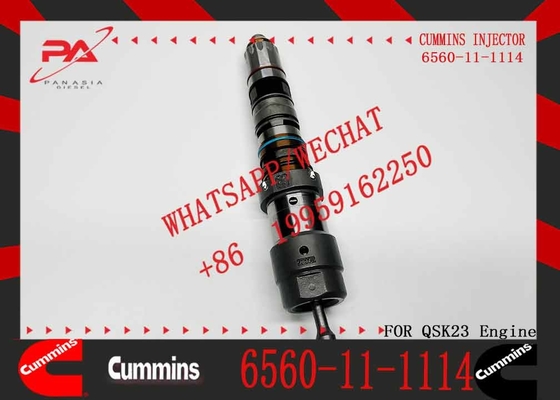 6560-11-1114 6560-11-1110 Fuel diesel Injector 6560-11-1111 6560-11-1112 SA6D170E-3 Engine Injector for Komatsu PC1250-7