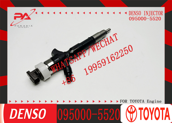 Car Part Fuel Injector For Toyota Hilux Spare Parts OEM 095000-5520 23670-0L010 With Engine Isbe Diesel Injector Injection Valve