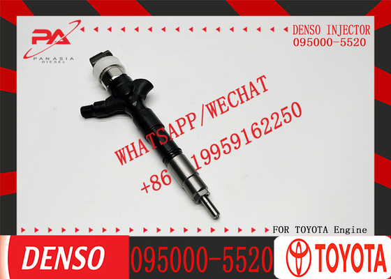 Car Part Fuel Injector For Toyota Hilux Spare Parts OEM 095000-5520 23670-0L010 With Engine Isbe Diesel Injector Injection Valve