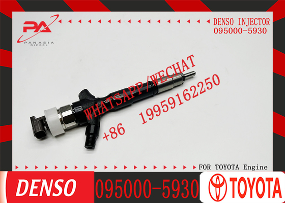 095000-5930 23670-09060 Diesel Fuel Common Rail Injector For Toyota 2KD-FTV Engine