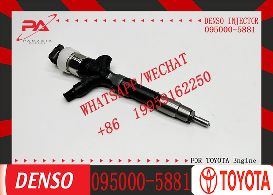 DENS-O Common Rail Injector 095000-5880 095000-5881 095000-5660 23670-30050 23670-39096 23670-39095 For TOYOTTA 2KD-FTV Engine