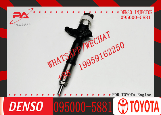 DENS-O Common Rail Injector 095000-5880 095000-5881 095000-5660 23670-30050 23670-39096 23670-39095 For TOYOTTA 2KD-FTV Engine