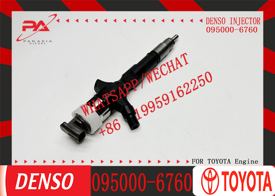 095000-6760 095000-6761 Common Rail Diesel Fuel Injector 23670-30140 for Toyota Hilux 2.5l Euro4