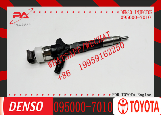 D-ENSO 095000-7010 23670-39165 Original Diesel Fuel Injector 095000-7010 for T-oyota Truck 2KD Engine