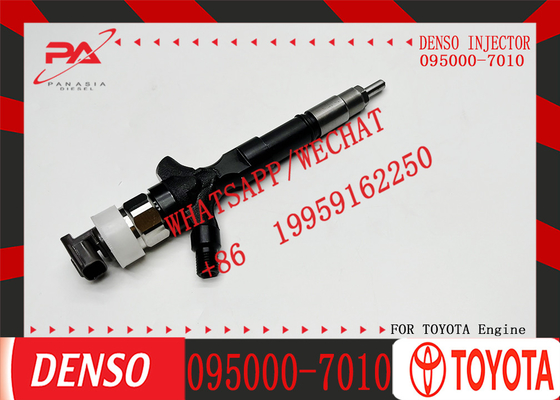 D-ENSO 095000-7010 23670-39165 Original Diesel Fuel Injector 095000-7010 for T-oyota Truck 2KD Engine