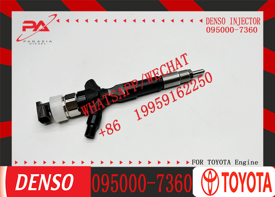 0950007360 Diesel Fuel Injector 095000 7360 095000-7360 Heavy Truck Injector 23670-30210 23670-39295 For Toyota