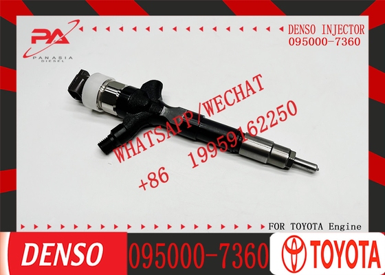 0950007360 Diesel Fuel Injector 095000 7360 095000-7360 Heavy Truck Injector 23670-30210 23670-39295 For Toyota