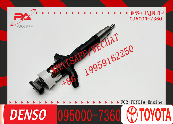 0950007360 Diesel Fuel Injector 095000 7360 095000-7360 Heavy Truck Injector 23670-30210 23670-39295 For Toyota