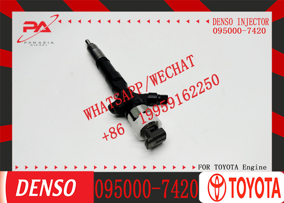 23670-30250 095000-7420 Diesel Fuel Injector For Denso Toyota Hilux 1KD/2KD-FTV Engine Common Rail Fuel Injector Engine Parts