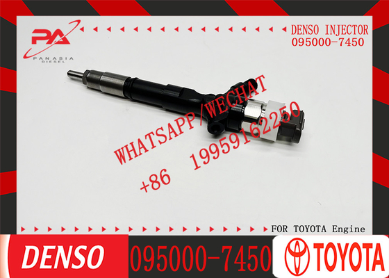 Common Rail Fuel Injector 095000-7450 095000-7451 095000-7452 23670-39225 for TOYO-TA 1KD-FTV Euro 4