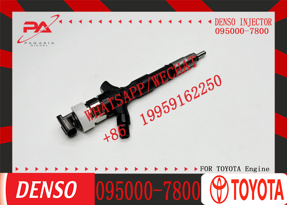 Diesel Fuel Common Rail Injector 095000-7800 095000-7801 23670-30310 23670-30250 23670-39145 for Toy-ota Hiace 2.5 D-4D 2KD-FTV
