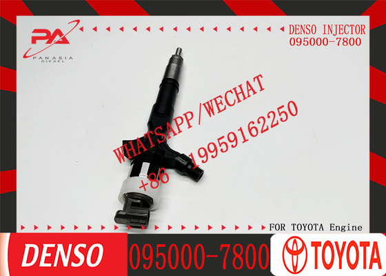Diesel Fuel Common Rail Injector 095000-7800 095000-7801 23670-30310 23670-30250 23670-39145 for Toy-ota Hiace 2.5 D-4D 2KD-FTV