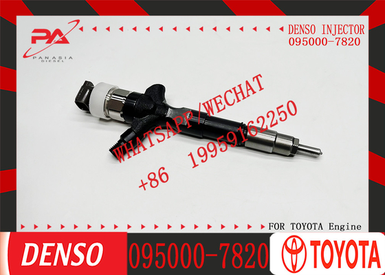 Original Common Rail Fuel Injector 095000-7820 095000-7821 23670-30290 for TOY-OTA 1KD-FTV EURO 4