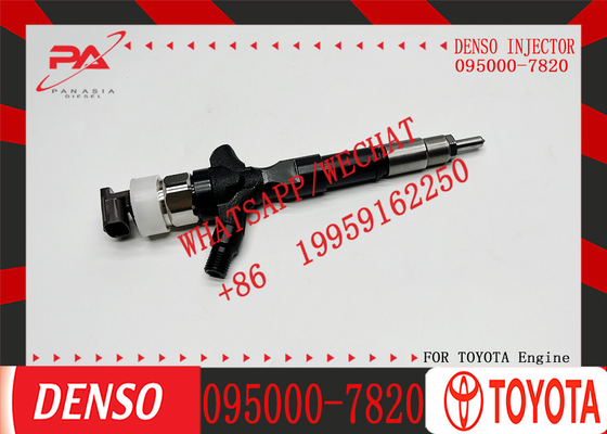 Original Common Rail Fuel Injector 095000-7820 095000-7821 23670-30290 for TOY-OTA 1KD-FTV EURO 4