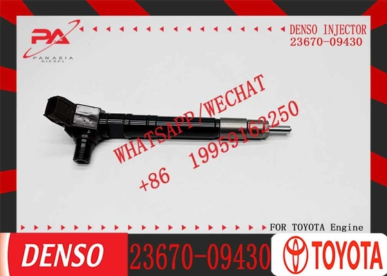 Diesel Engine Fuel Common Rail Injector 23670-09430 23670-0E020 295700-0530 295700-0560 For Toyota Hilux 2.4D 2GD-FTV