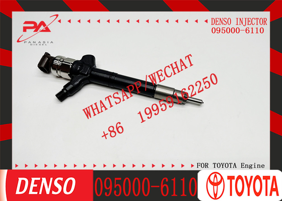 Diesel Common Rail Injector 095000-6110 095000-6900 095000-7600 095000-7610 23670-09200 236700R060 for TOYO-TA 2AD-FHV