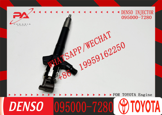 Genuine Fuel Injector 095000-7640 095000-7630 095000-7280 095000-7270 23670-0R170 23670-09290 For Toy-ota Corolla/Rav 4 2.2 D-4D