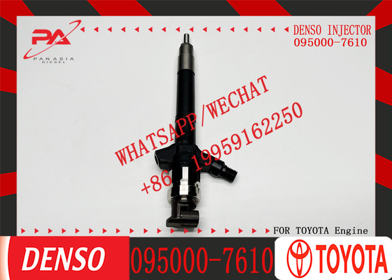 Genuine Diesel Common Rail Injector 095000-7610 095000-7600 095000-7250 095000-6110 For TOY-OTA 2AD-FTV 23670-09260