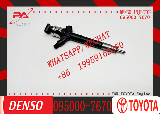 095000-6230 095000-7670 095000-8050 Diesel Injector Common Rail Fuel Injector Excavator 23670-51040